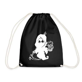 Grim reaper Happy St. Patrick's day - Sac de sport léger - noir - Devant