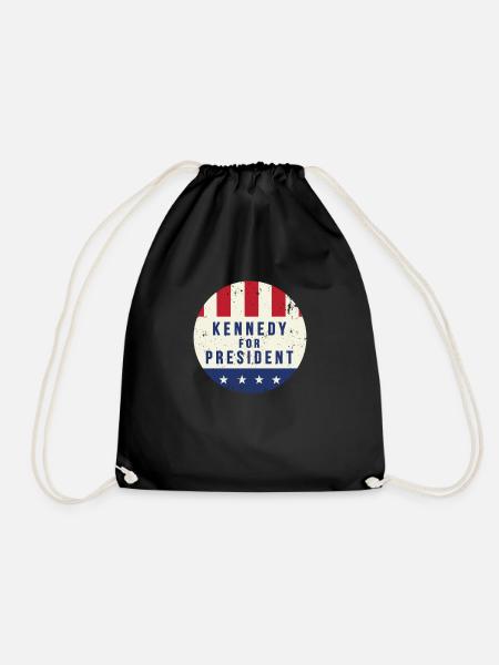 John F. Kennedy Kennedy Wahl - Turnbeutel - Schwarz