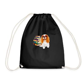 Cavalier King Charles Spaniel - Turnbeutel - Schwarz - Vorne