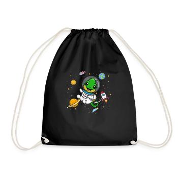 Chameleon - Drawstring Bag - black - Front