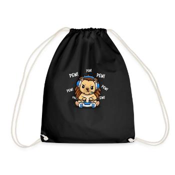 Hérisson - Sac de sport léger - noir - Devant