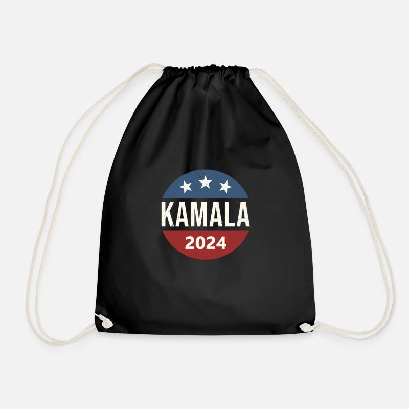 Kamala 2024 - Turnbeutel - Schwarz