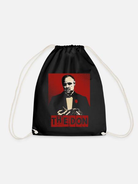 The Godfather The Don - Drawstring Bag - black