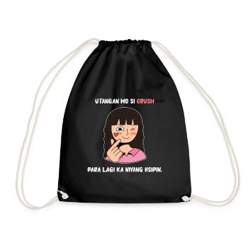 Fil-Am Crush Design pour les fiers Pinoys - Sac de sport léger - noir - Devant
