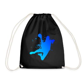 Handball Féminin Handball Handball Hommes - Sac de sport léger - noir - Devant