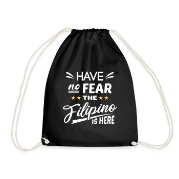 Fortes blagues philippines pour les philippins - Sac de sport léger - noir - Devant