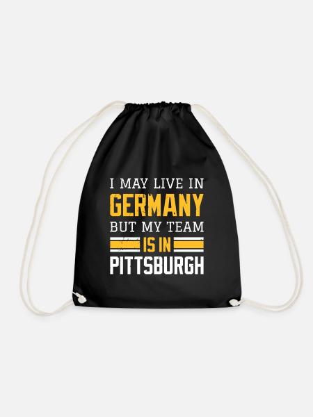 Pittsburgh - Turnbeutel - Schwarz