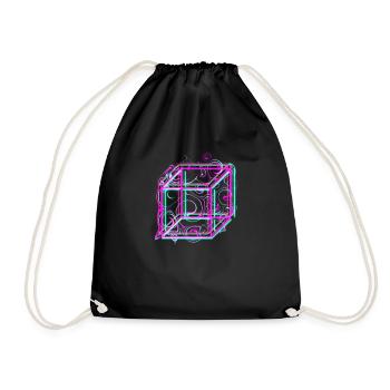 Cool dés dés - Sac de sport léger - noir - Devant