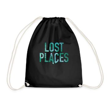 Lost Places - Urbex - Drawstring Bag - black - Front