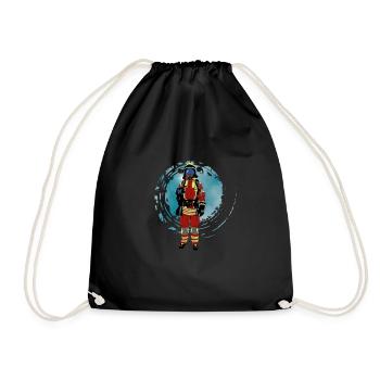 Fire brigade - Drawstring Bag - black - Front