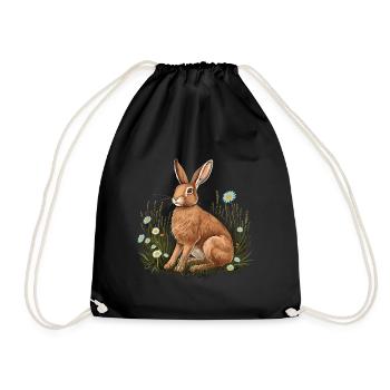Lapin Lapin - Sac de sport léger - noir - Devant