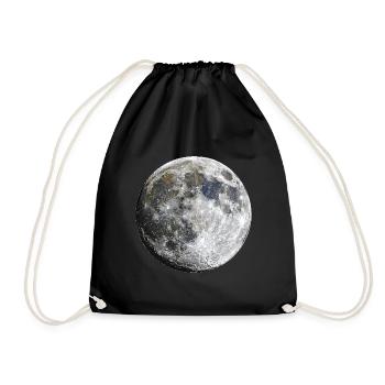 Moon - Turnbeutel - Schwarz - Vorne