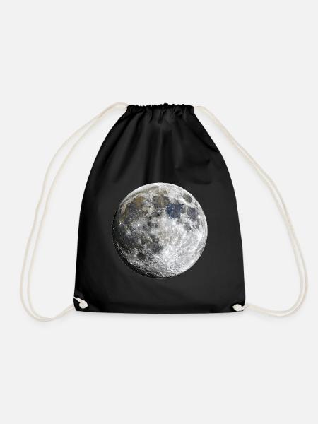 Moon - Turnbeutel - Schwarz