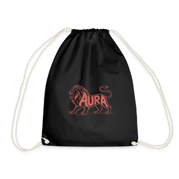 Aura - Cool Lion Logo - Sac de sport léger - noir - Devant