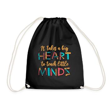Assistante maternelle Nourrice éducatrice - Sac de sport léger - noir - Devant
