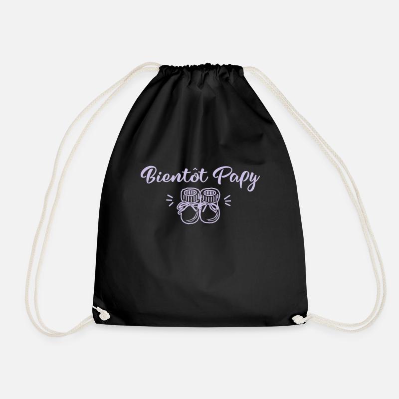 Bientôt Papy - Sac de sport léger - noir