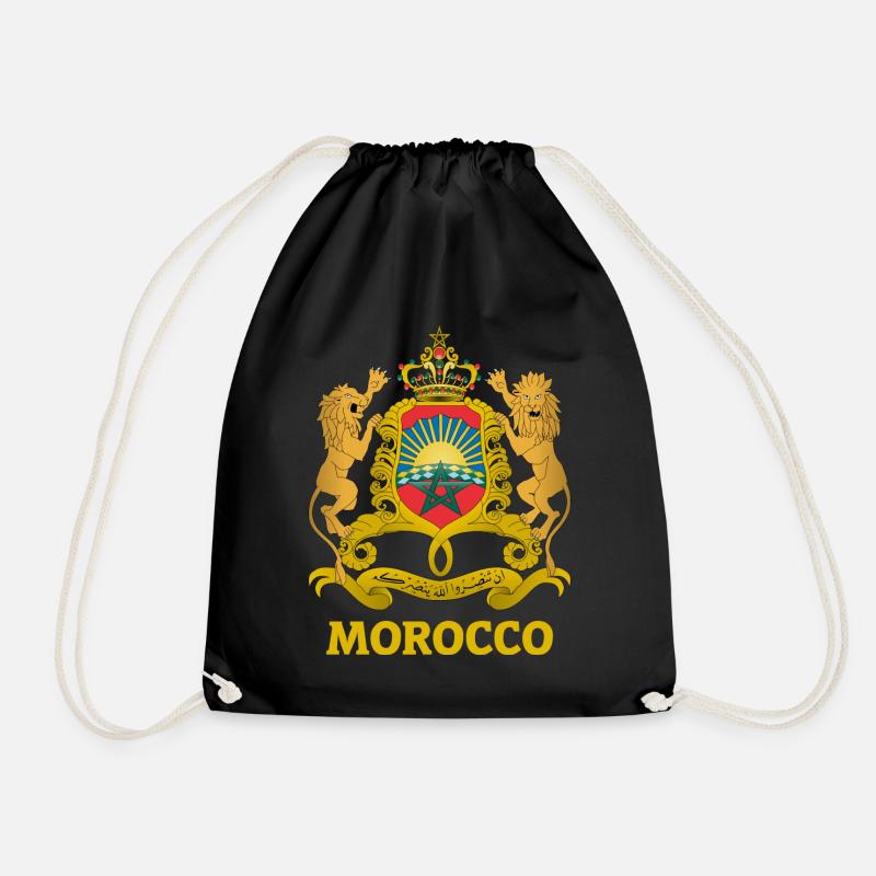 Maroc - Sac de sport léger - noir