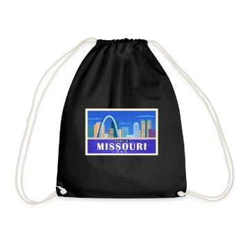 Missouri Fil-Am Design pour Proud Pinoys - Sac de sport léger - noir - Devant