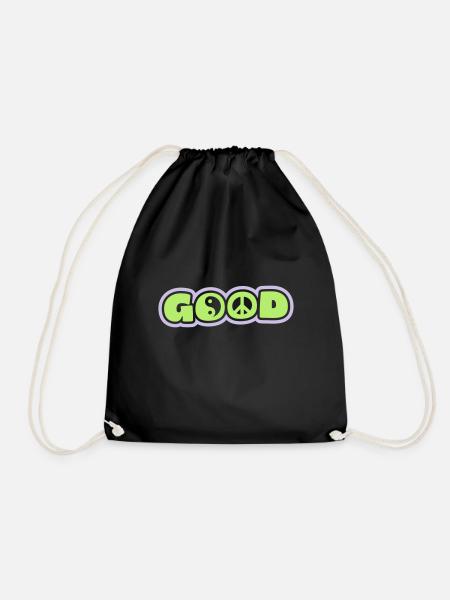GOOD - Turnbeutel - Schwarz