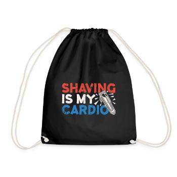 Barber Barber Barber Hairdresser Men's Hairdresser Barbershop - Drawstring Bag - black - Front
