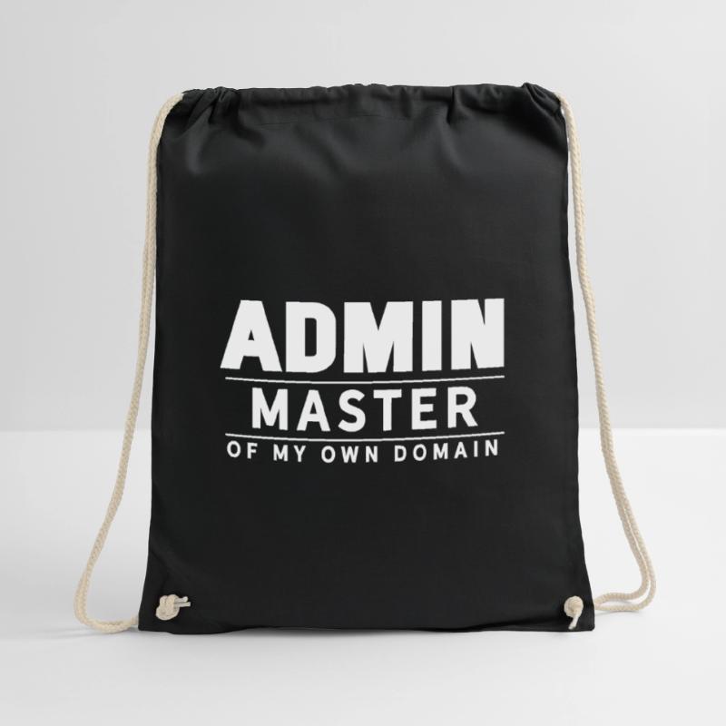 System Admin Funny Computer Sys Admin Drawstring Bag