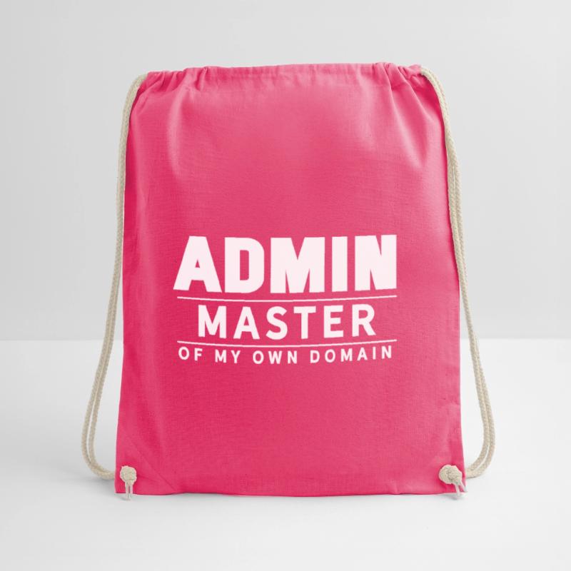System Admin Funny Computer Sys Admin Drawstring Bag
