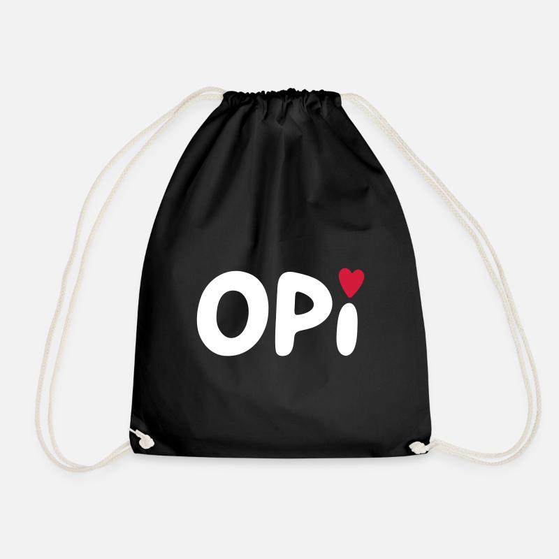 Opi - Turnbeutel - Schwarz