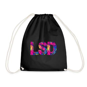 LSD 25 Sunshine Acid - Drawstring Bag - black - Front