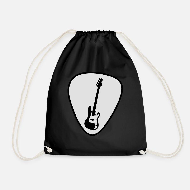 gitarre - Turnbeutel - Schwarz