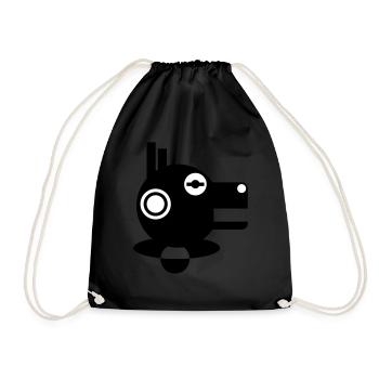 Aliencow - Sac de sport léger - noir - Devant