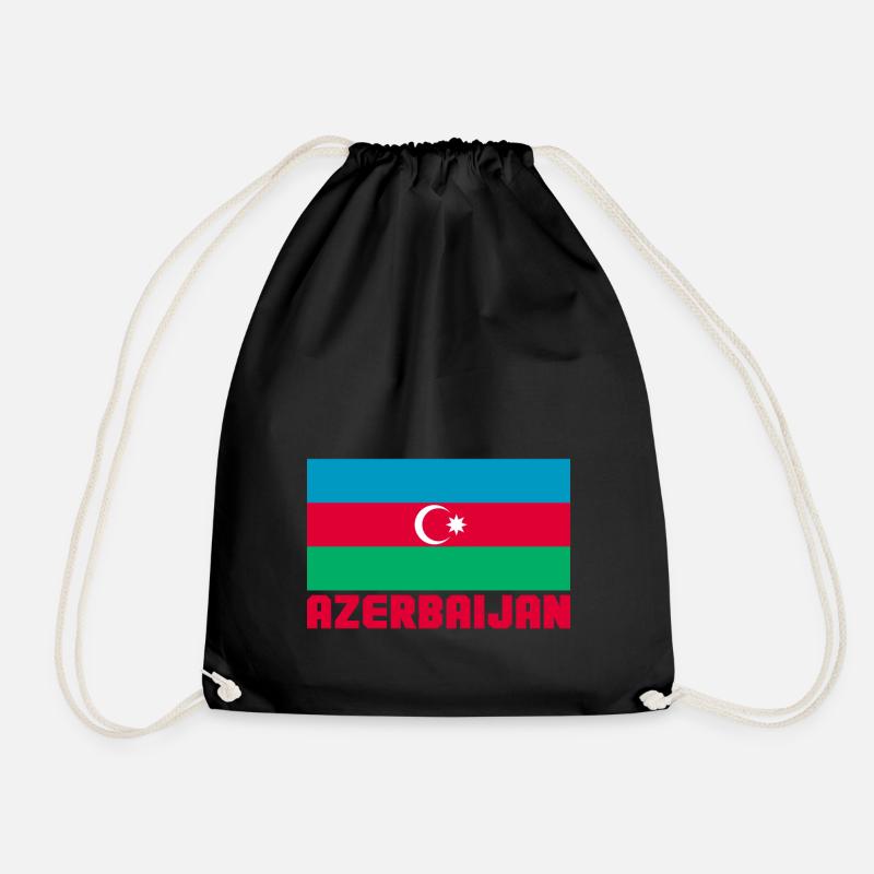Azerbaïdjan - Sac de sport léger - noir