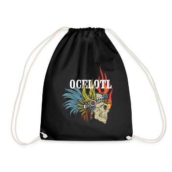 ocelotl - Turnbeutel - Schwarz - Vorne