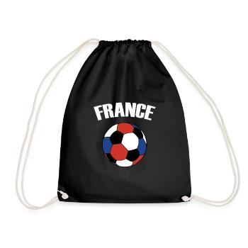France Football Fan - Sac de sport léger - noir - Devant