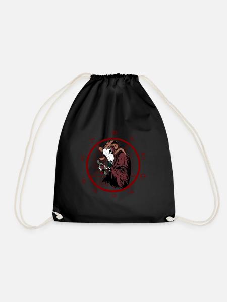 Alchemist of Hell - Drawstring Bag - black