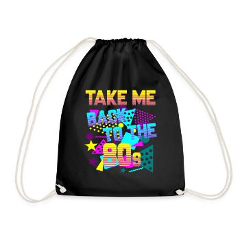 Ramenez-moi dans les années 80 - Sac de sport léger - noir - Devant