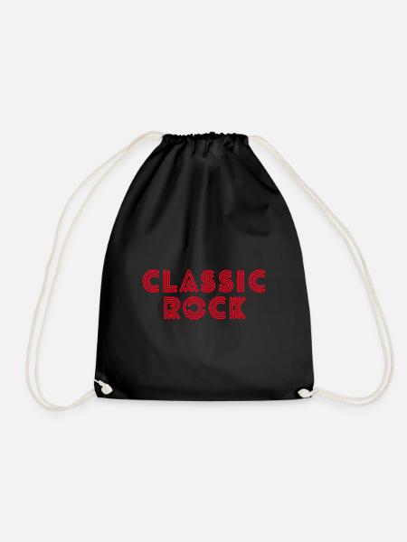 Classic Rock - Drawstring Bag - black