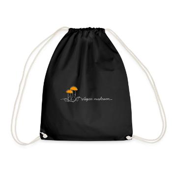 Magische Pilze - Sac de sport léger - noir - Devant