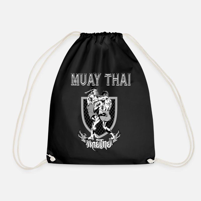 Muay Thai - Turnbeutel - Schwarz