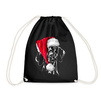 Bonnet de Noël MAGYAR VIZSLA Le cadeau de Wilsign - Sac de sport léger - noir - Devant