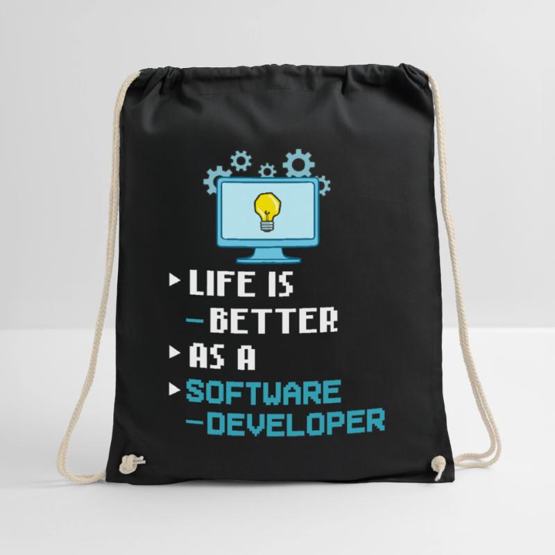 Software Development Software Developer Developer Drawstring Bag