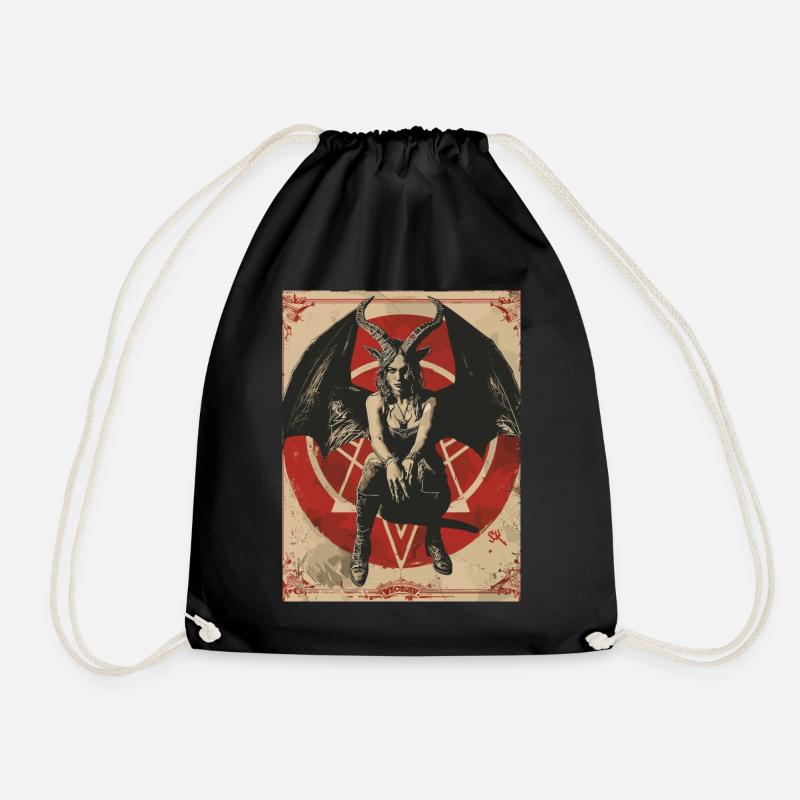 The Female Devil - Turnbeutel - Schwarz