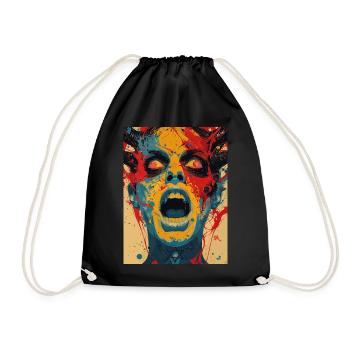 The Female Devil - Turnbeutel - Schwarz - Vorne
