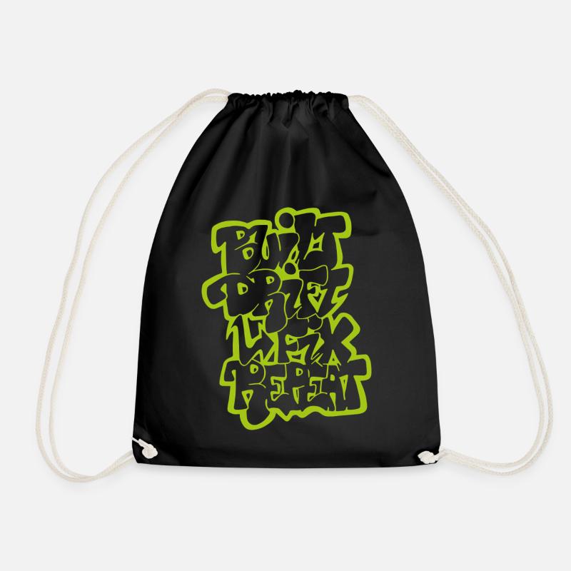 Dérivée construite Fix Repeat 02 - Sac de sport léger - noir