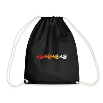 Horn Français Horn Horn Orchestra Cadeau - Sac de sport léger - noir - Devant