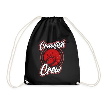 Crawfish Cajun & Crawfish Lobster Cooking - Drawstring Bag - black - Front