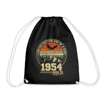 Grand depuis 1954 - Millésime Millésime 1954 - Sac de sport léger - noir - Devant