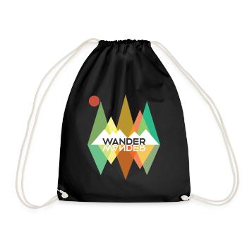Randonnée pédestre - Sac de sport léger - noir - Devant