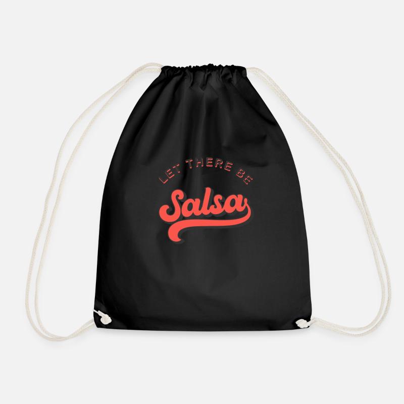 Salsa Tanz - Turnbeutel - Schwarz