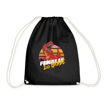 Enfin 2ème année, deuxième année - T-REX - Sac de sport léger - noir - Devant
