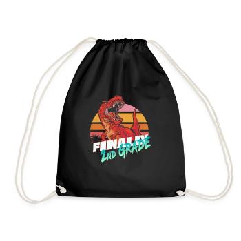 Enfin 2ème année, deuxième année - T-REX - Sac de sport léger - noir - Devant